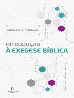 cover image of Introdução à exegese bíblica